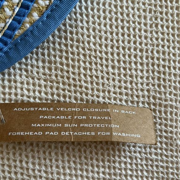 Eric Javits Packable Visor with UPF50+ with Detachable Forehead Pad - Picture 13 of 13